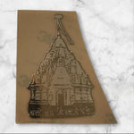 Girnar Mobile Temple Sticker (Gold, Hindi)
