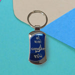 Girnar S type Blue steel key chain