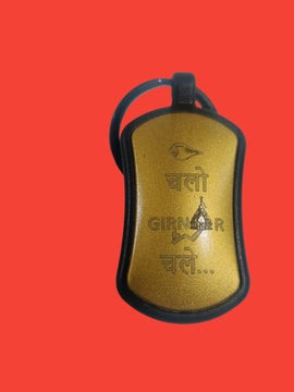 Suzuki Key chain gold two sided (Hindi-Guj)