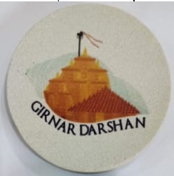 Girnar temple paper weight "मारा दिल मा धड़के गिरनार"  (SET OF 2)