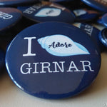 I Adore Girnar -  Badge